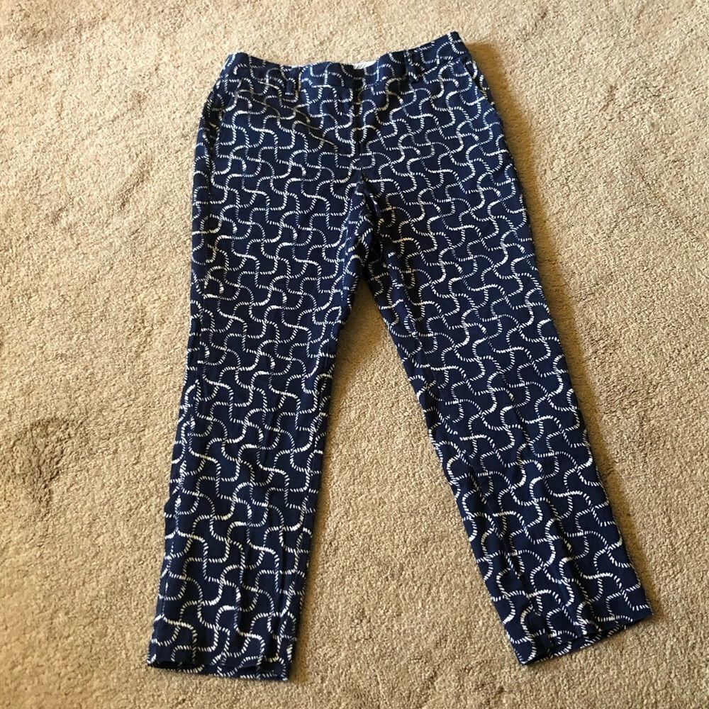 Land’s End Mid Rise Straight Leg Pencil Pant Size 6